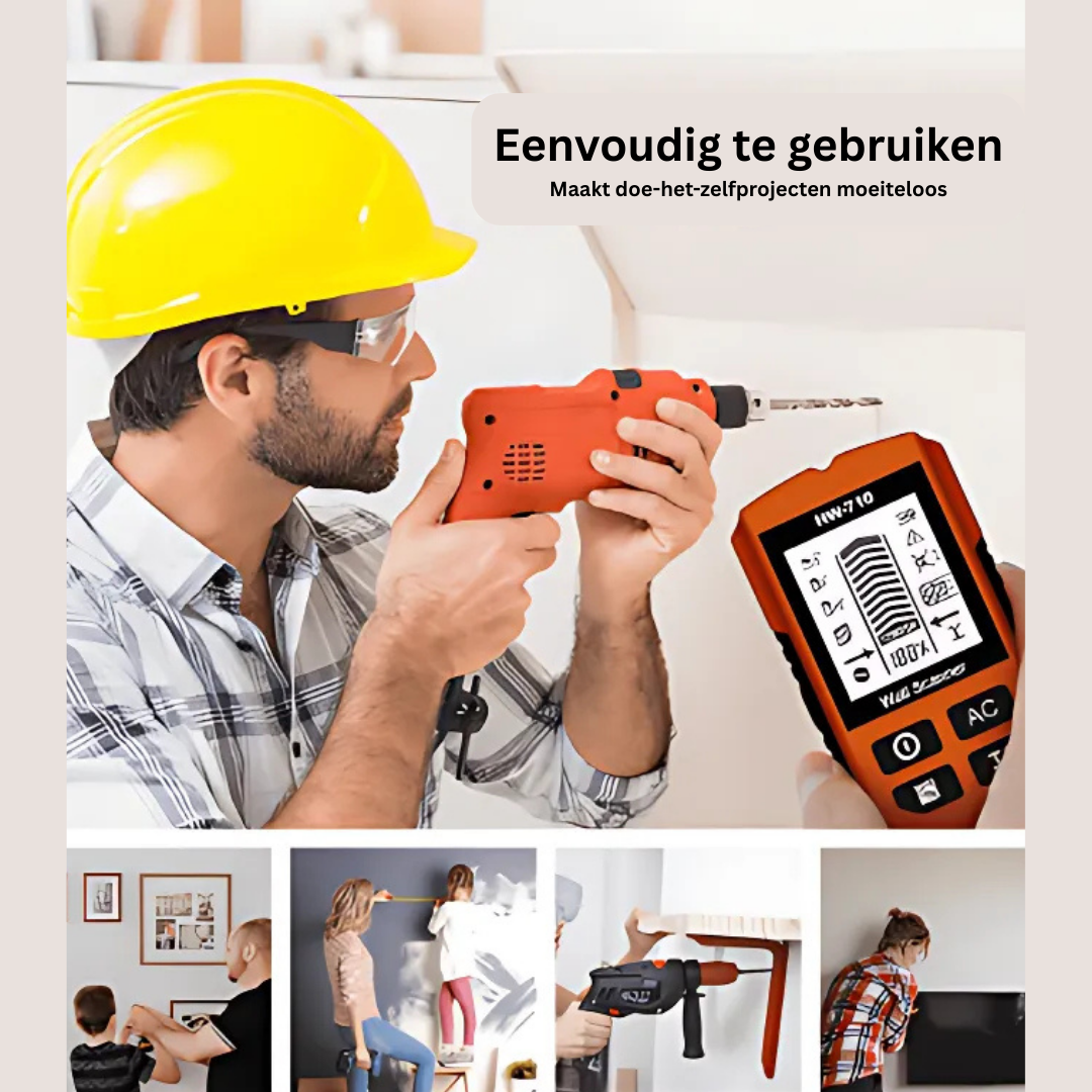 WallScan™ Pro – Multi-Function Metal, Wood & Cable Detector