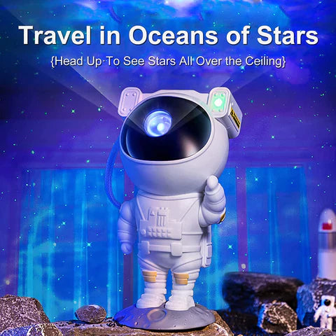 Astronaut Star Projector Night Light