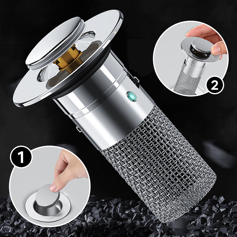 Stainless Steel Floor Drain Filter | Buy 1 Get 1 Free