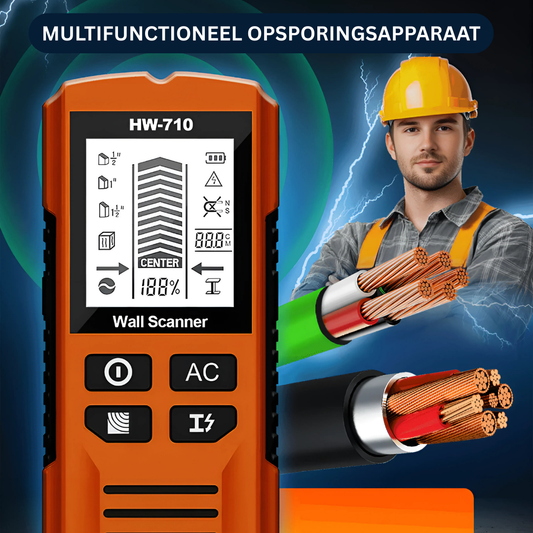 WallScan™ Pro – Multi-Function Metal, Wood & Cable Detector