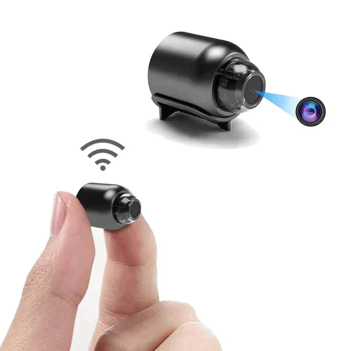 2-Pack Mini WiFi Security Camera | 1080P HD, 140° Wide-Angle, Night Vision, Motion Detection (32GB SD Included) viva vista
