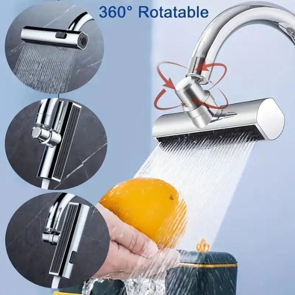 3 in 1 Waterfall Kitchen Faucet, Touch Faucet, Extender for Kitchen Sink