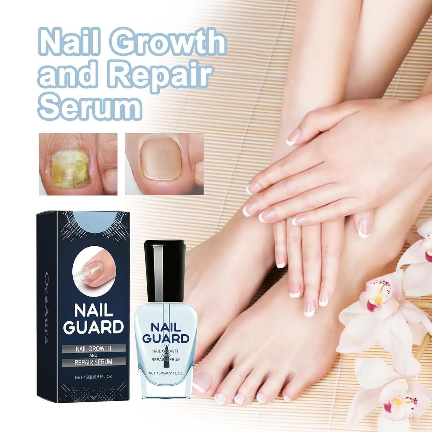 NailGuard™️ Nail Growth And Repair Serum (Pack of 2)