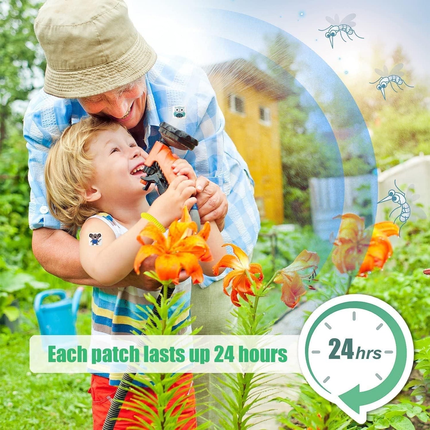 Magic Mosquito Repellent Patches (Pack of 36 Patches)