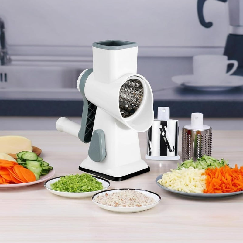 Rotary Cheese Grater Multi-Purpose Stainless Steel Cheese Shredder