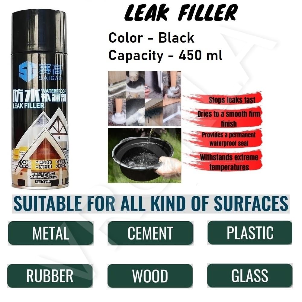 Waterproof Leak Filler Spray Rubber Flexx Repair