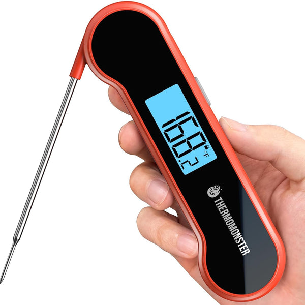 Instant Read Meat Thermometer Digital with ±0.5℉ Precision, Food Thermometer for Cooking