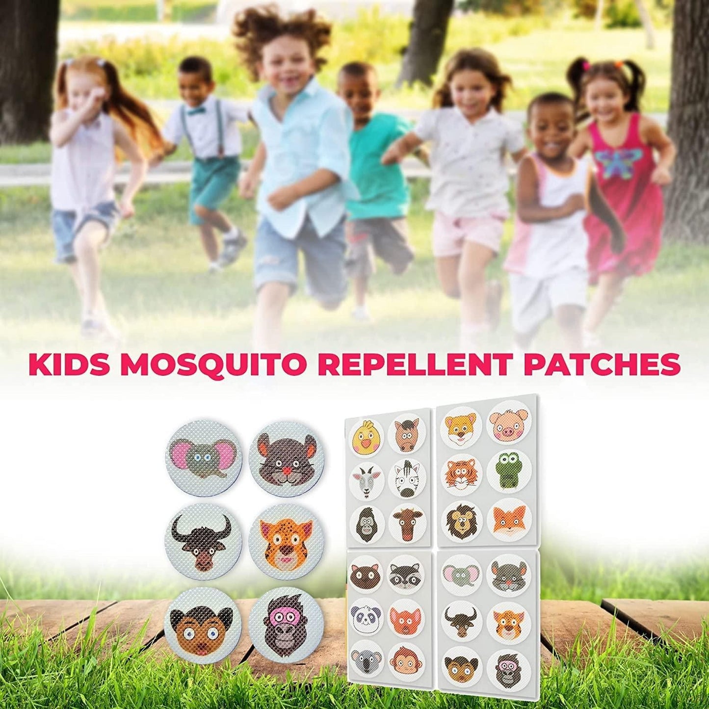 Magic Mosquito Repellent Patches (Pack of 36 Patches)