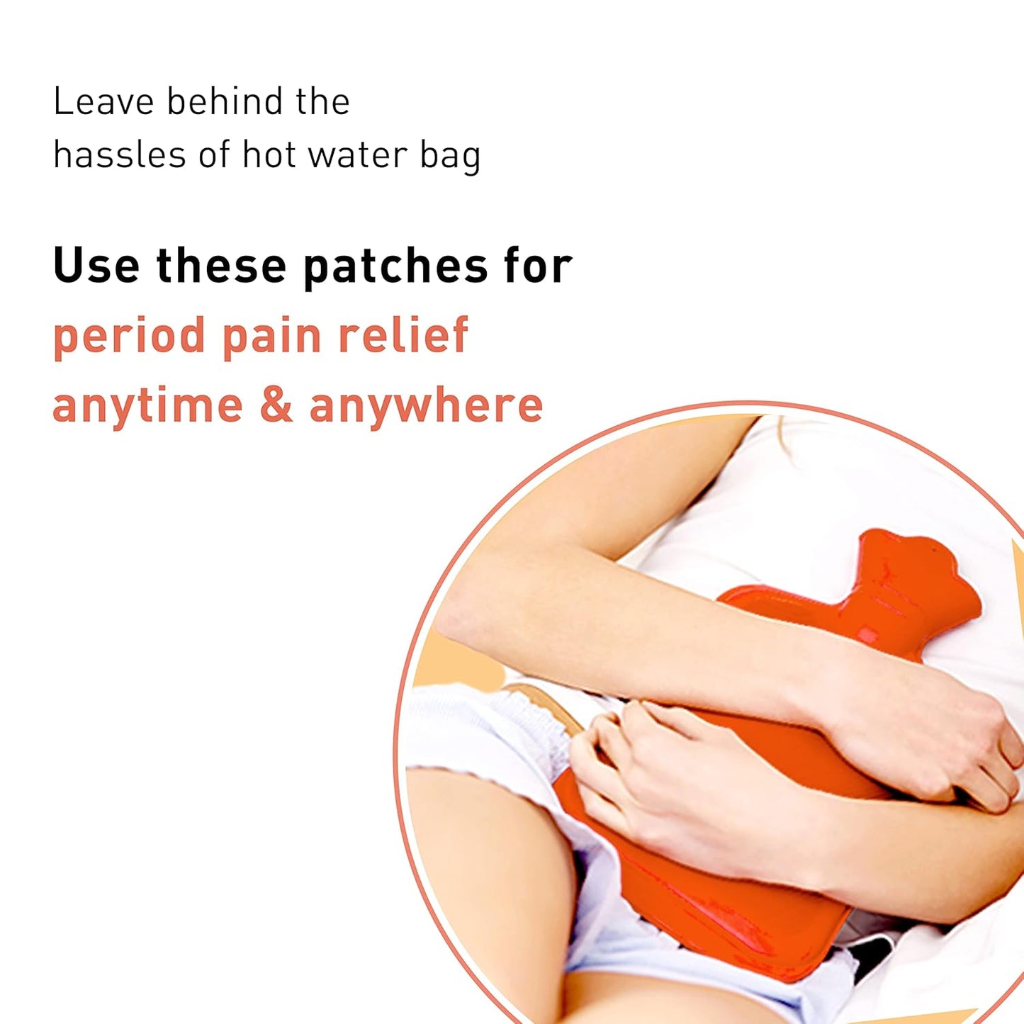 Menstruation Pain Relief (8 pads included)