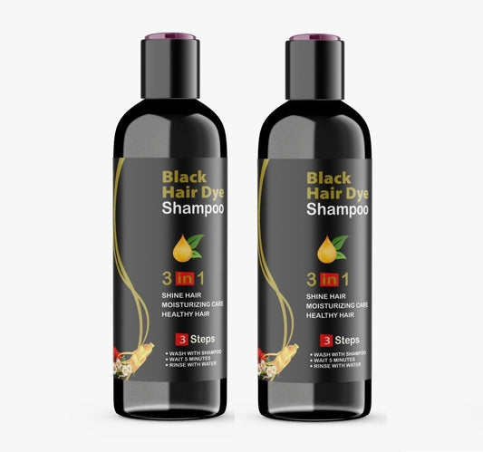 Herbal Black Hair Shampoo 3 in 1 (Buy 1 Get 1 Free)