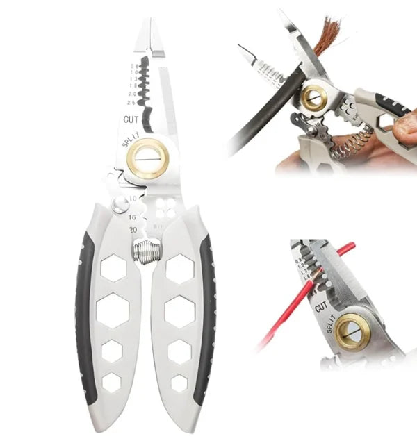 Multi-functional wire stripper & Cutter