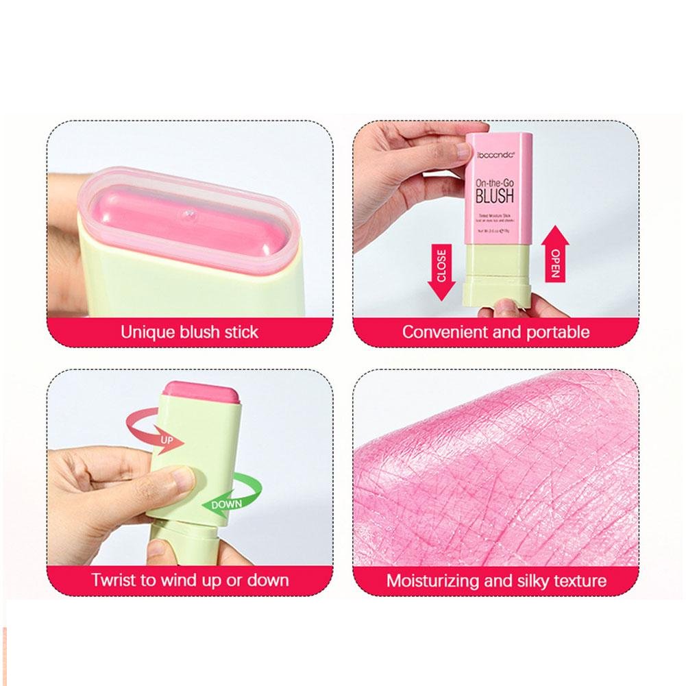 Multi-Use Makeup Blush Solid Moisturizer Stick