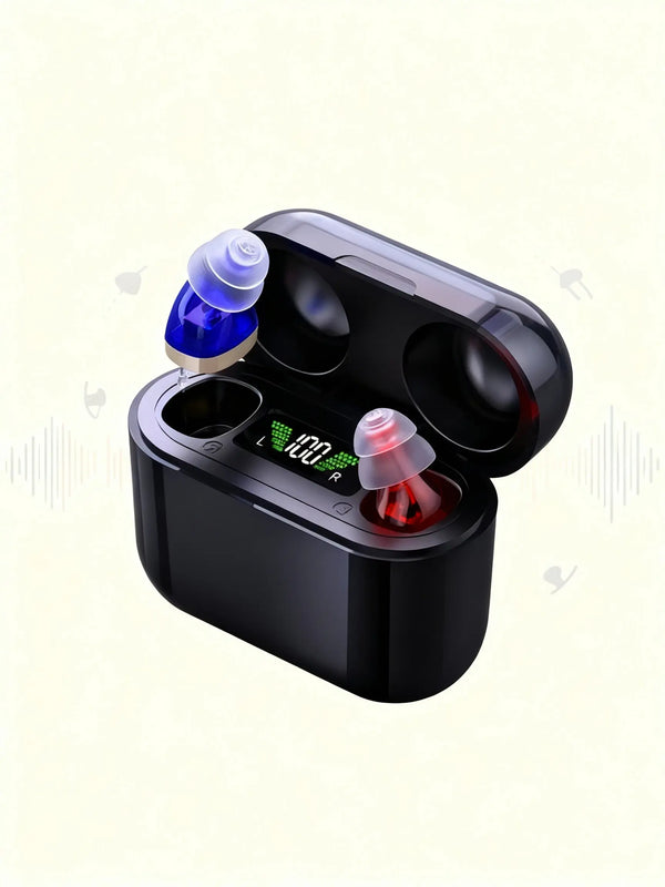Digital In-Ear Hearing Aids | Tinnitus Relief Sound Therapy | Rechargeable, Noise Reduction viva vista