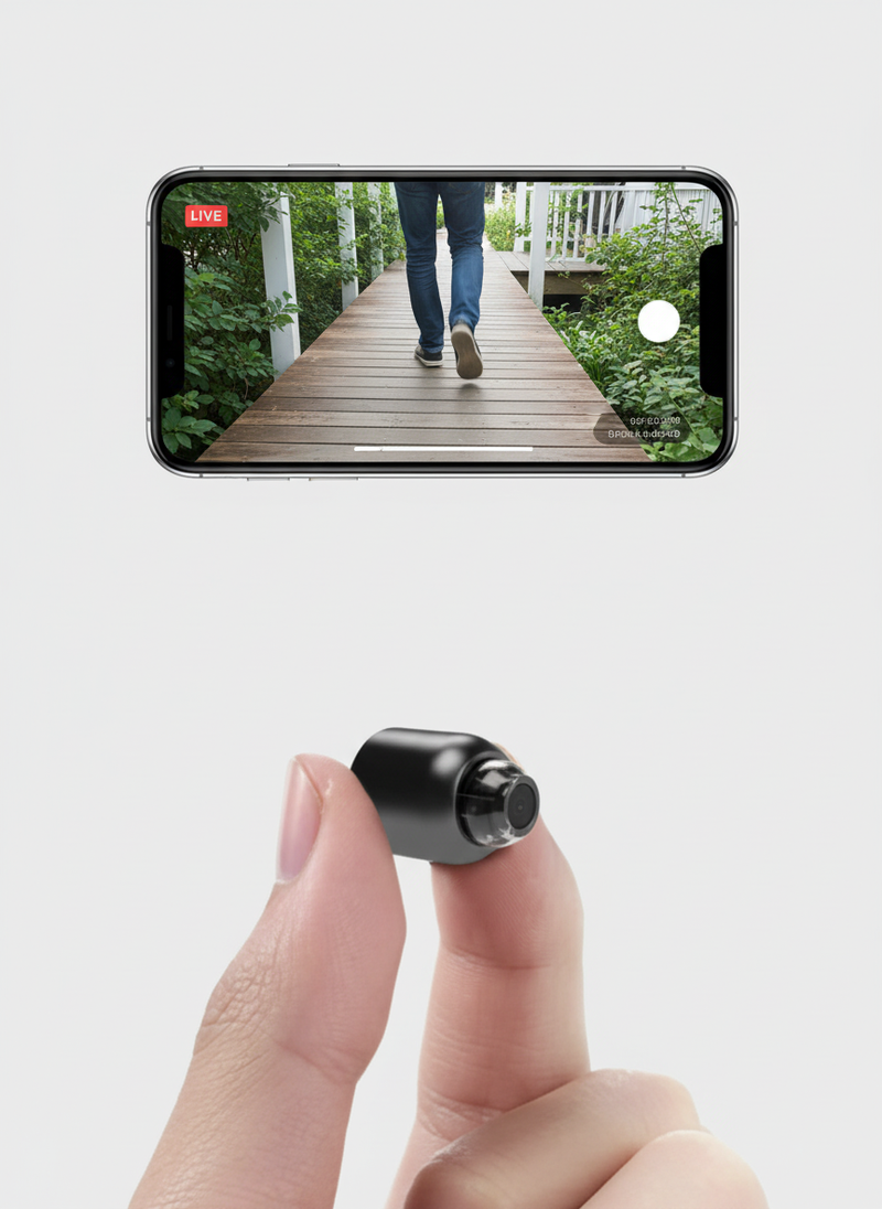 2-Pack Mini WiFi Security Camera | 1080P HD, 140° Wide-Angle, Night Vision, Motion Detection (32GB SD Included) viva vista