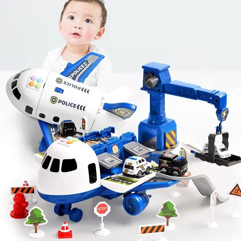 Adventure Airplane & Vehicle Toy Set | Durable, Non-Toxic & Educational Play for Kids viva vista