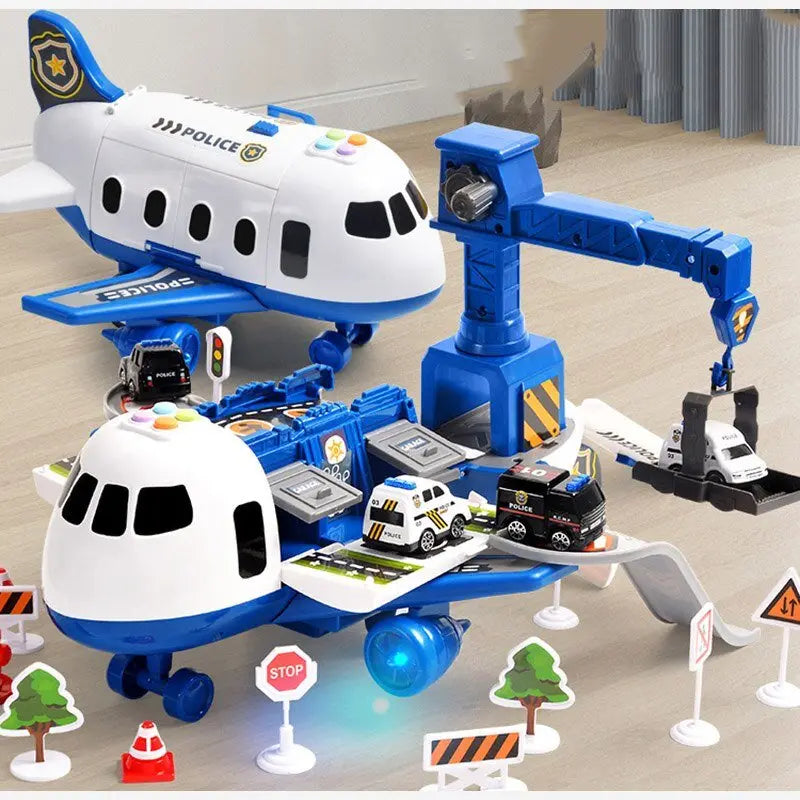 Adventure Airplane & Vehicle Toy Set | Durable, Non-Toxic & Educational Play for Kids viva vista