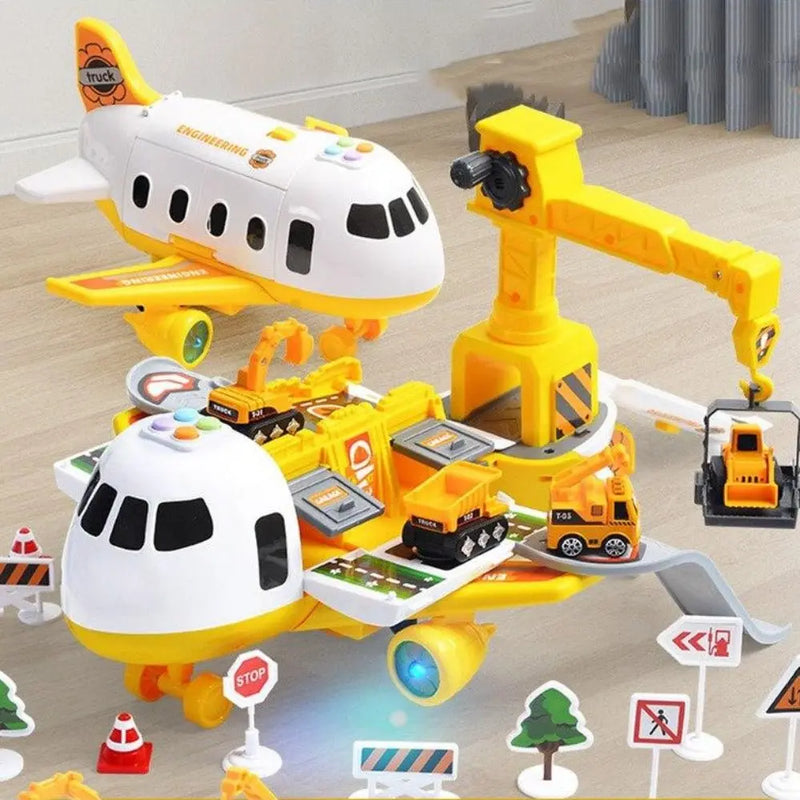 Adventure Airplane & Vehicle Toy Set | Durable, Non-Toxic & Educational Play for Kids viva vista