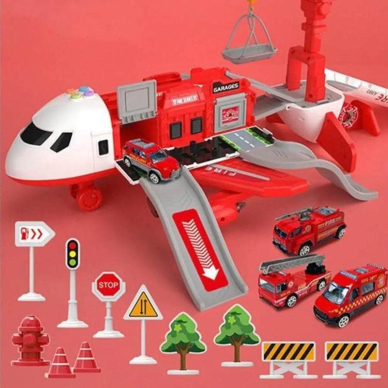 Adventure Airplane & Vehicle Toy Set | Durable, Non-Toxic & Educational Play for Kids viva vista