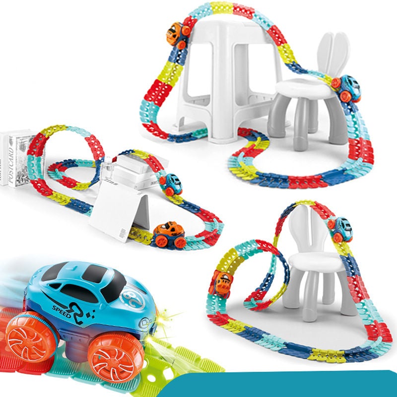 Kids track toy Ultra-Flexible Machine Track