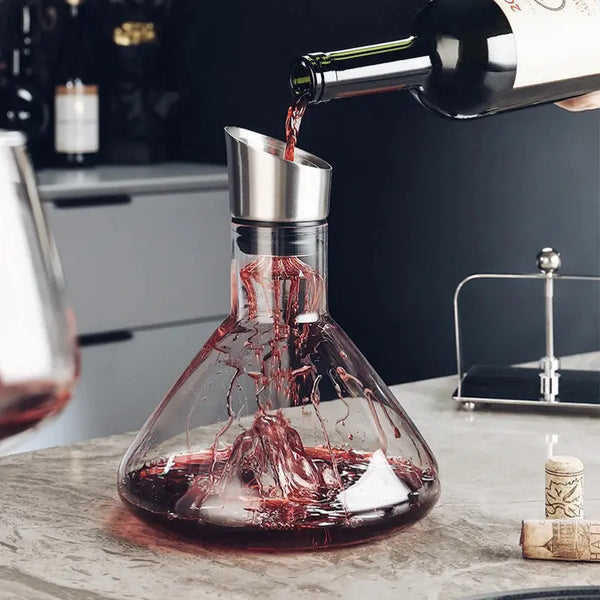1500ml wine decanter with aerator viva vista