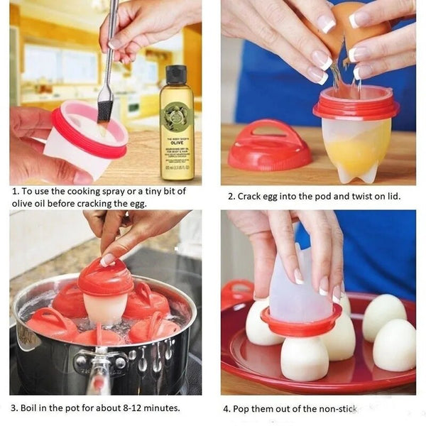 EGGCRAFTER COOKING PODS (Pack of 6)