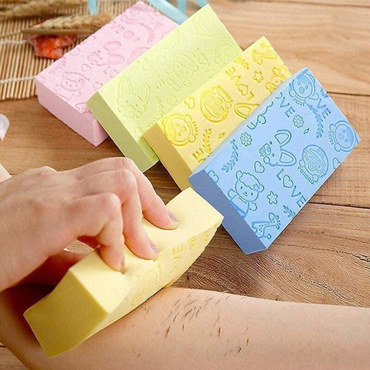 baby exfoliating bathing sponge, (for ladies & kids)