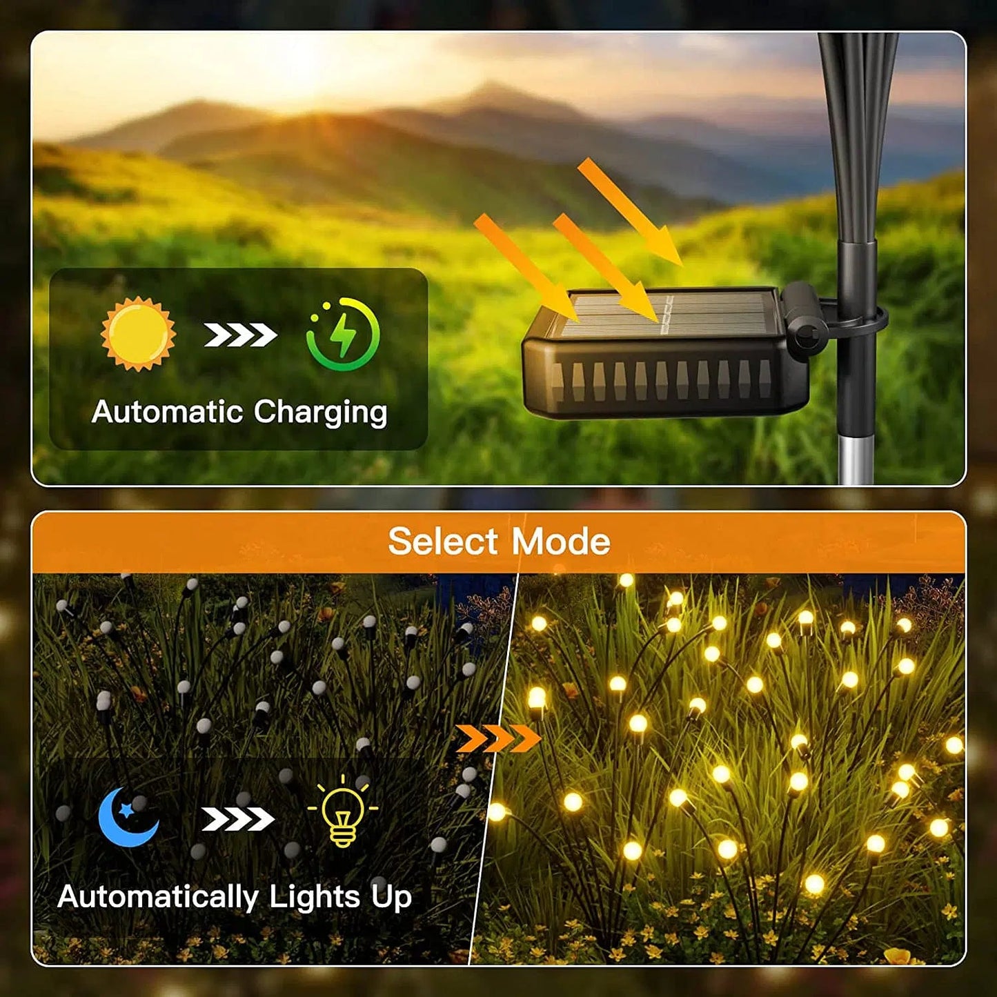 Solar Firefly lights