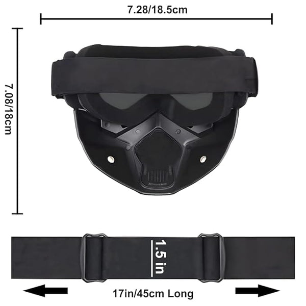 Goggle Mask Anti Scratch UV Protective